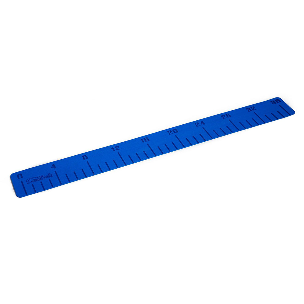 SeaDek 36" Fish Ruler - Bimini Blue w/SeaDek Logo [22135-80129] - 0