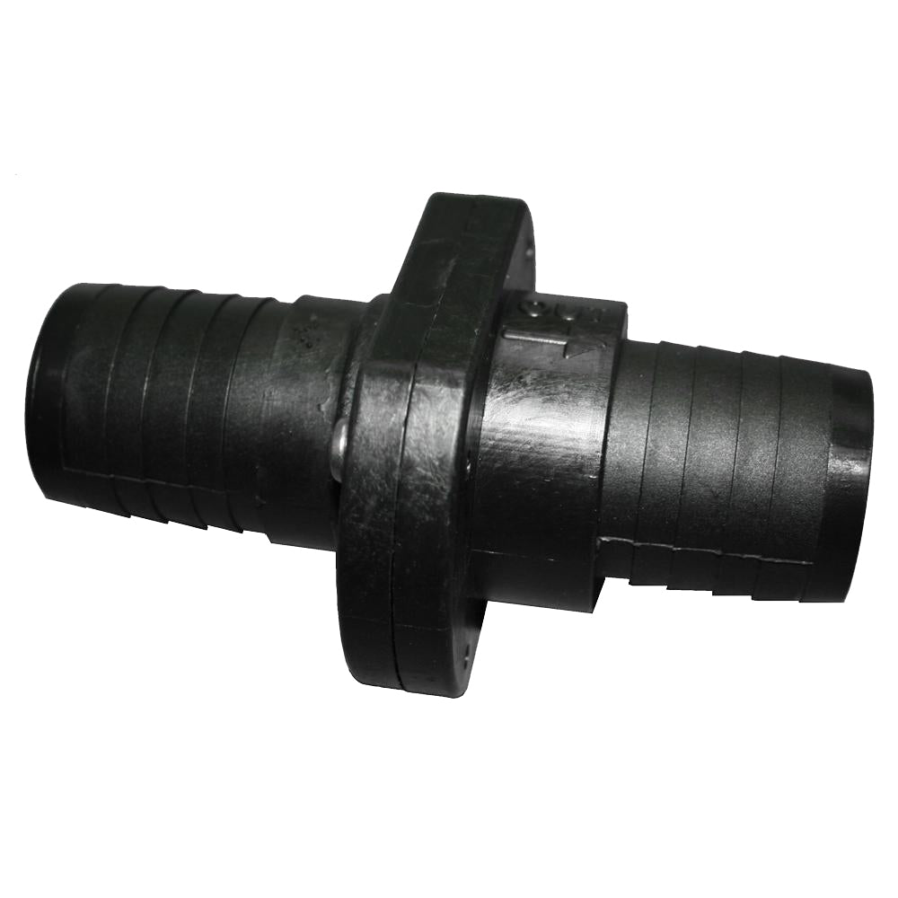 T-H Marine Double Barb Inline Scupper Check Valve - 1-1/2&quot; - Black [ILS-1500-DP]