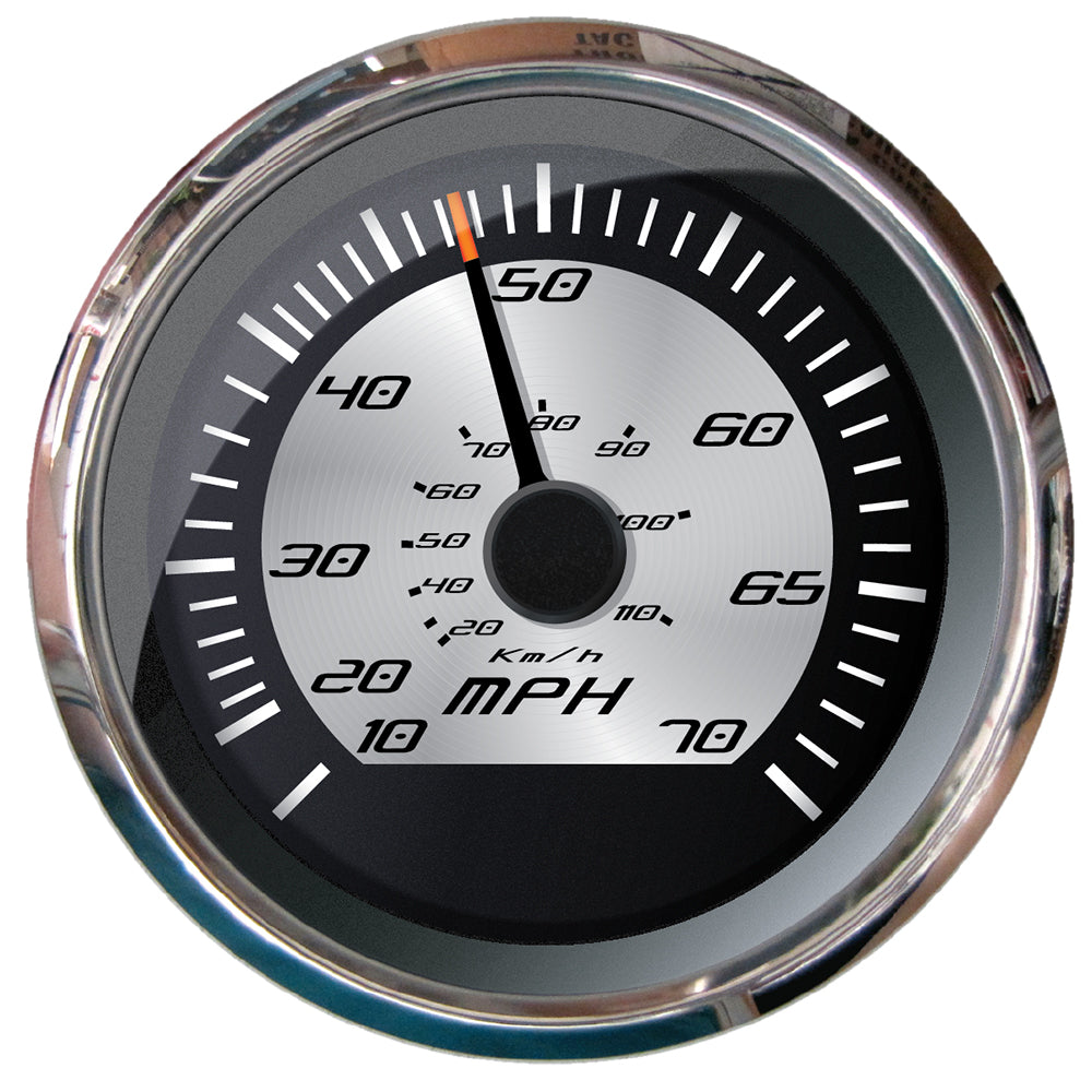 Faria Platinum 4&quot; Speedometer - 70 MPH (Pitot) [22011]