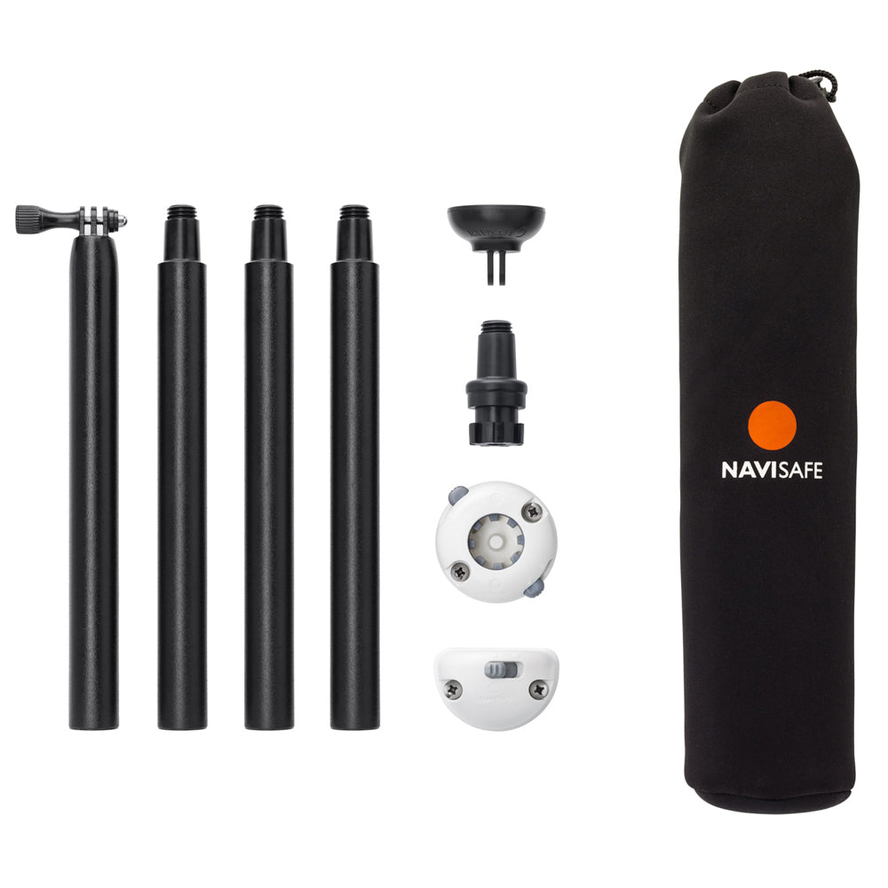 Navisafe Navimount Pole Pack Includes Pole &amp; Mounts (Lights Not Included) [905-1]