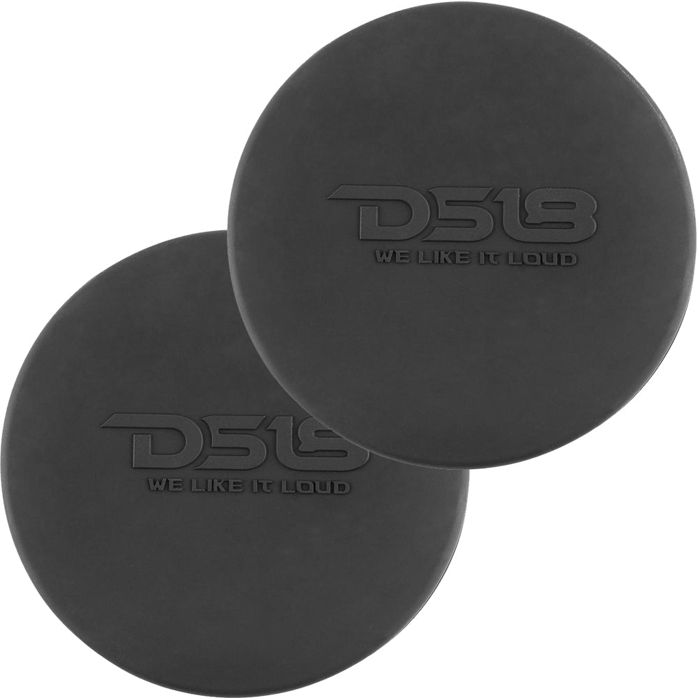 DS18 Silicone Marine Speaker Cover f/6.5&quot; Speakers - Black [CS-6/BK]