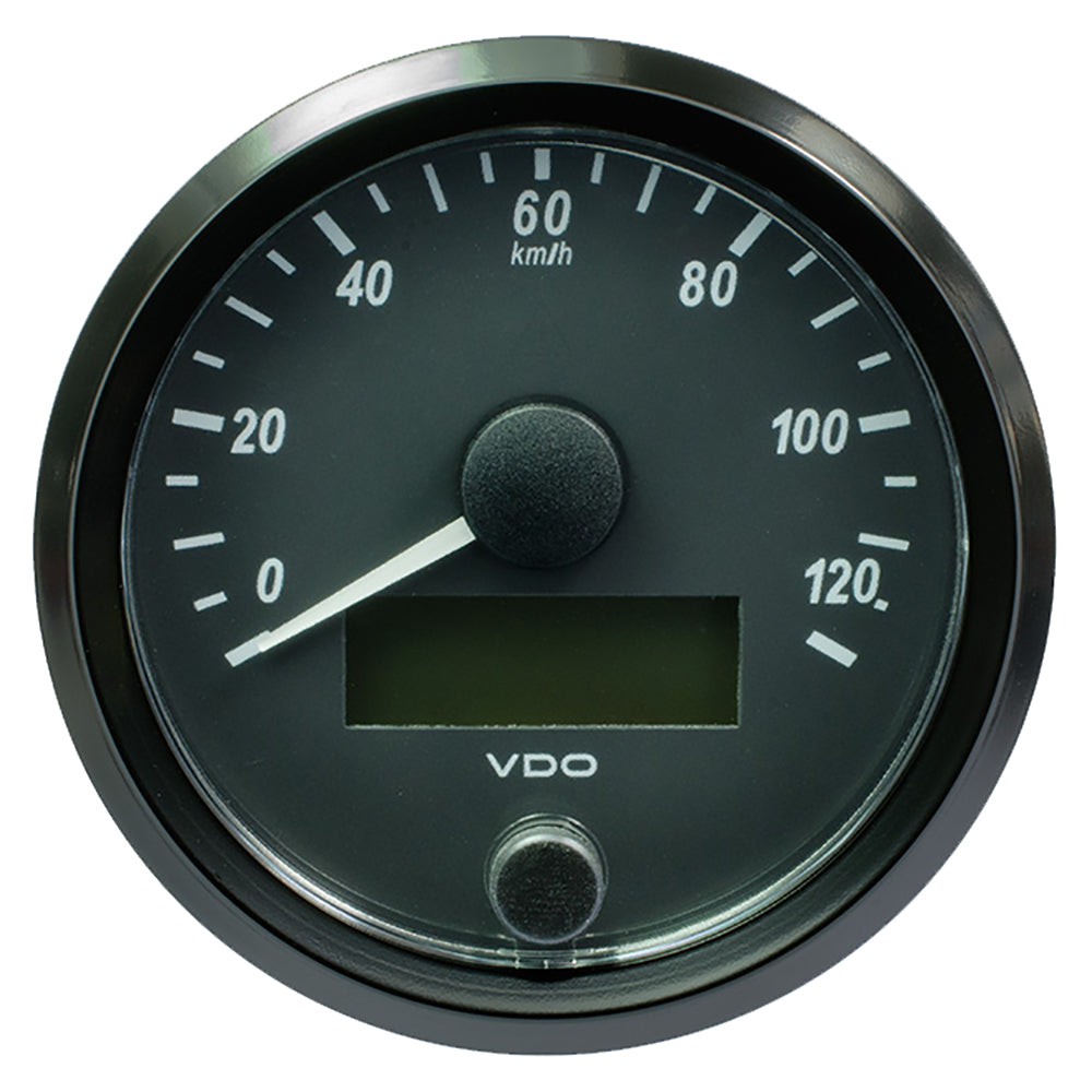 VDO SingleViu 80mm (3-1/8&quot;) Speedometer - 140MPH [A2C3832920030]