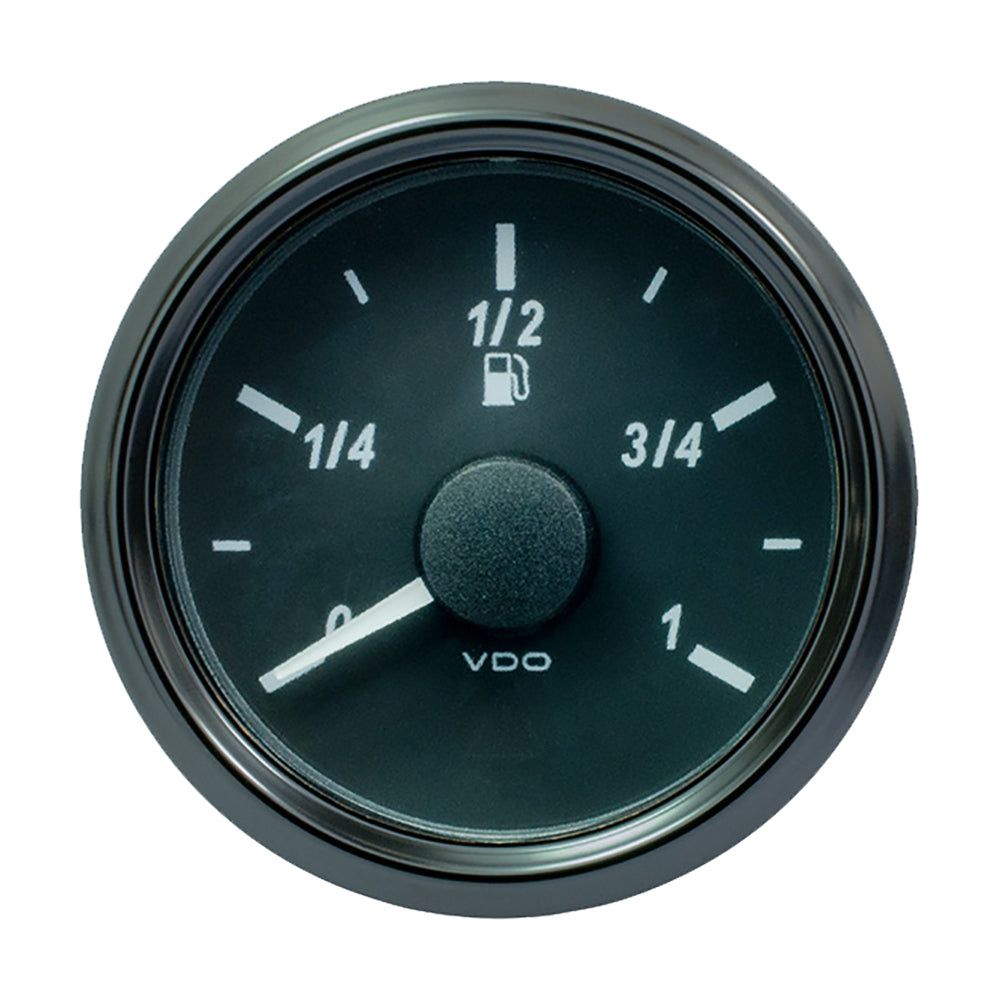 VDO SingleViu 52mm (2-1/16&quot;) Fuel Level Gauge - Euro - 3-180 Ohm [A2C3833100030]