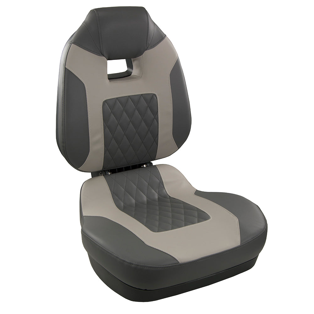 Springfield Fish Pro II High Back Folding Seat - Charcoal/Grey [1041483] - 0