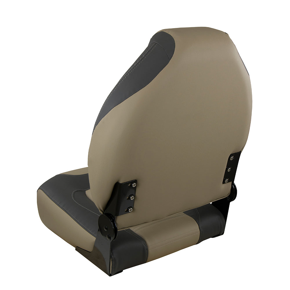 Springfield OEM Series Folding Seat - Charcoal/Tan [1062583] - 0