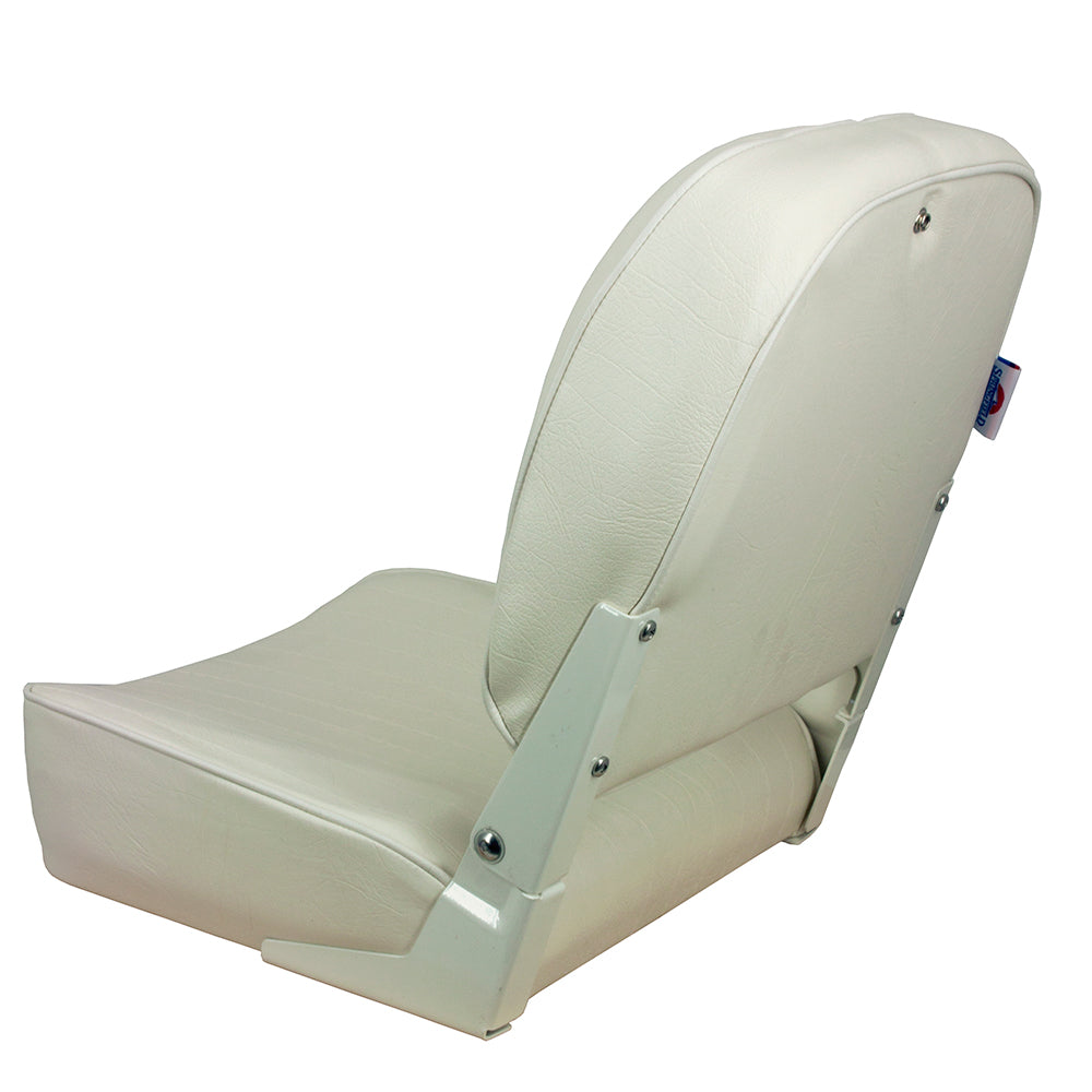 Springfield Economy Folding Seat - White [1040629] - 0