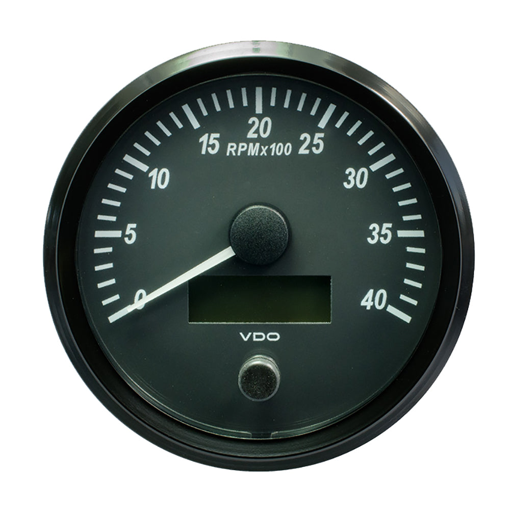 VDO SingleViu 100mm (4&quot;) Tachometer - 4000 RPM [A2C3832800030]