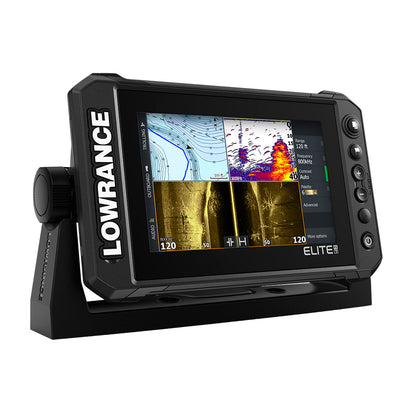 Lowrance Elite FS 7 Chartplotter / Fishfinder w/Active Imaging 3-in-1 Transom Mount Transducer [000-15688-001]