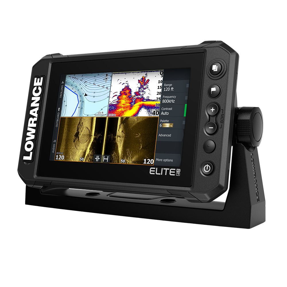 Lowrance Elite FS 7 Chartplotter / Fishfinder w/Active Imaging 3-in-1 Transom Mount Transducer [000-15688-001]