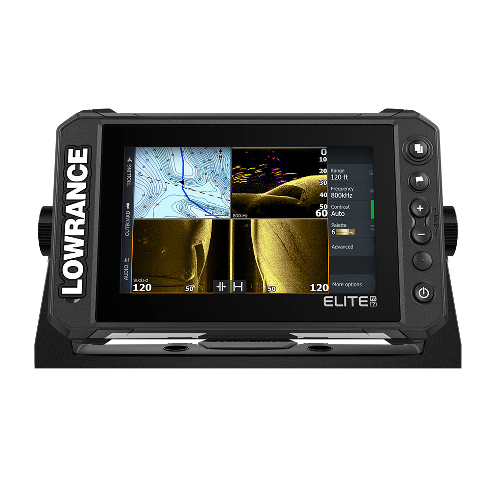 Lowrance Elite FS 7 Chartplotter / Fishfinder w/Active Imaging 3-in-1 Transom Mount Transducer [000-15688-001]