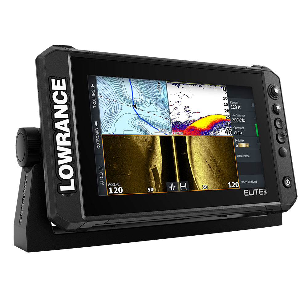 Lowrance Elite FS 9 Chartplotter / Fishfinder w/Active Imaging 3-in-1 Transom Mount Transducer [000-15692-001]