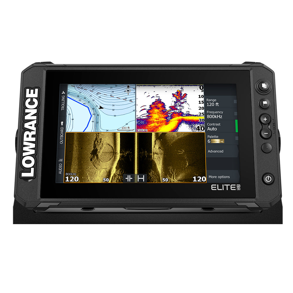 Lowrance Elite FS 9 Chartplotter / Fishfinder w/Active Imaging 3-in-1 Transom Mount Transducer [000-15692-001]