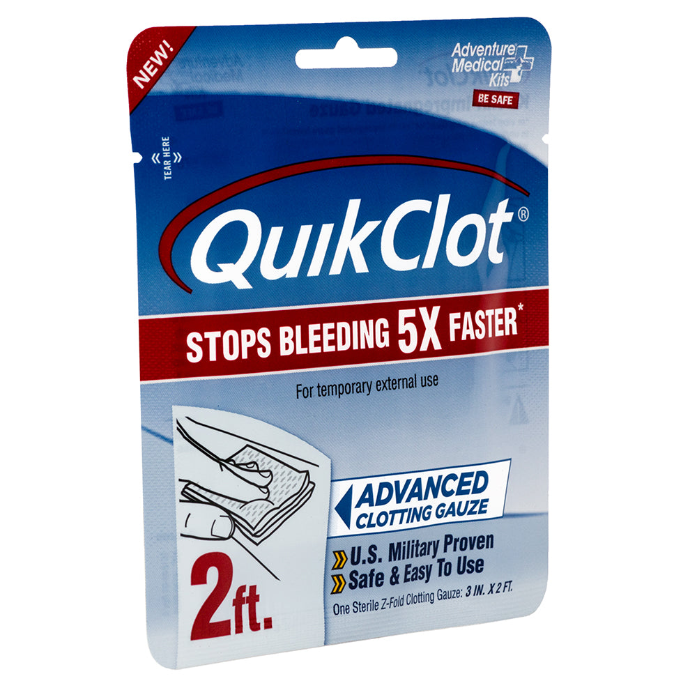 QuikClot Advanced Clotting - Gauze 3&quot; x 2 [5020-0025]