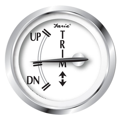 Faria Newport SS 2&quot; Trim Gauge f/J/E/Suzuki Outboards [25007]