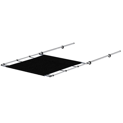 SureShade PTX Power Shade - 57&quot; Wide - Stainless Steel - Black [2021026400]