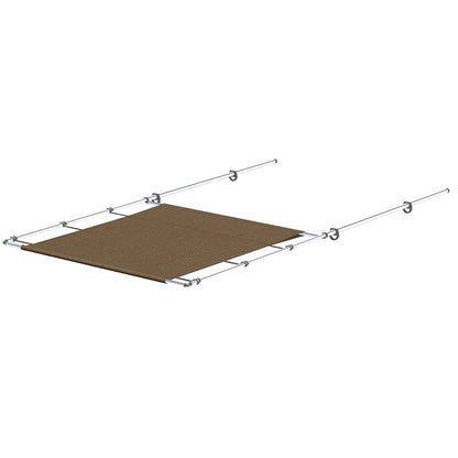 SureShade PTX Power Shade - 51&quot; Wide - Stainless Steel - Toast [2021026261]