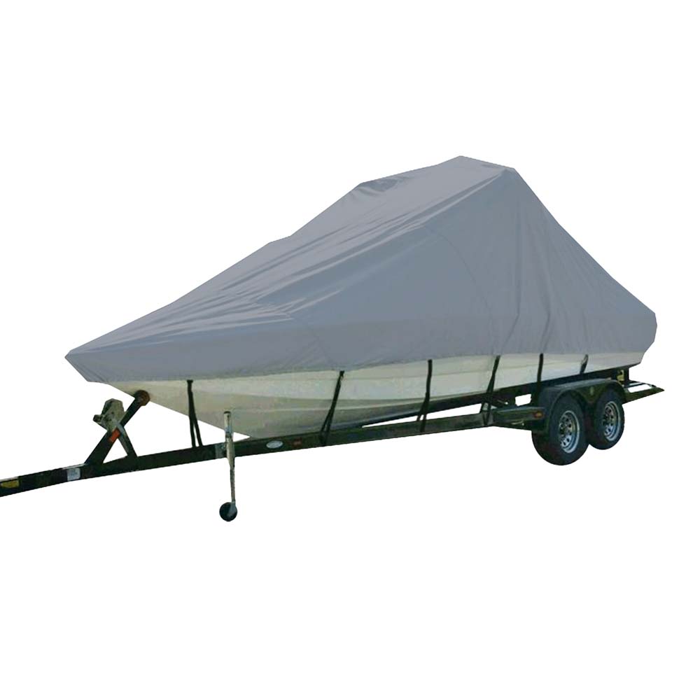 Carver Sun-DURA Specialty Boat Cover f/21.5 Inboard Tournament Ski Boats w/Tower  Swim Platform - Grey [81121S-11]