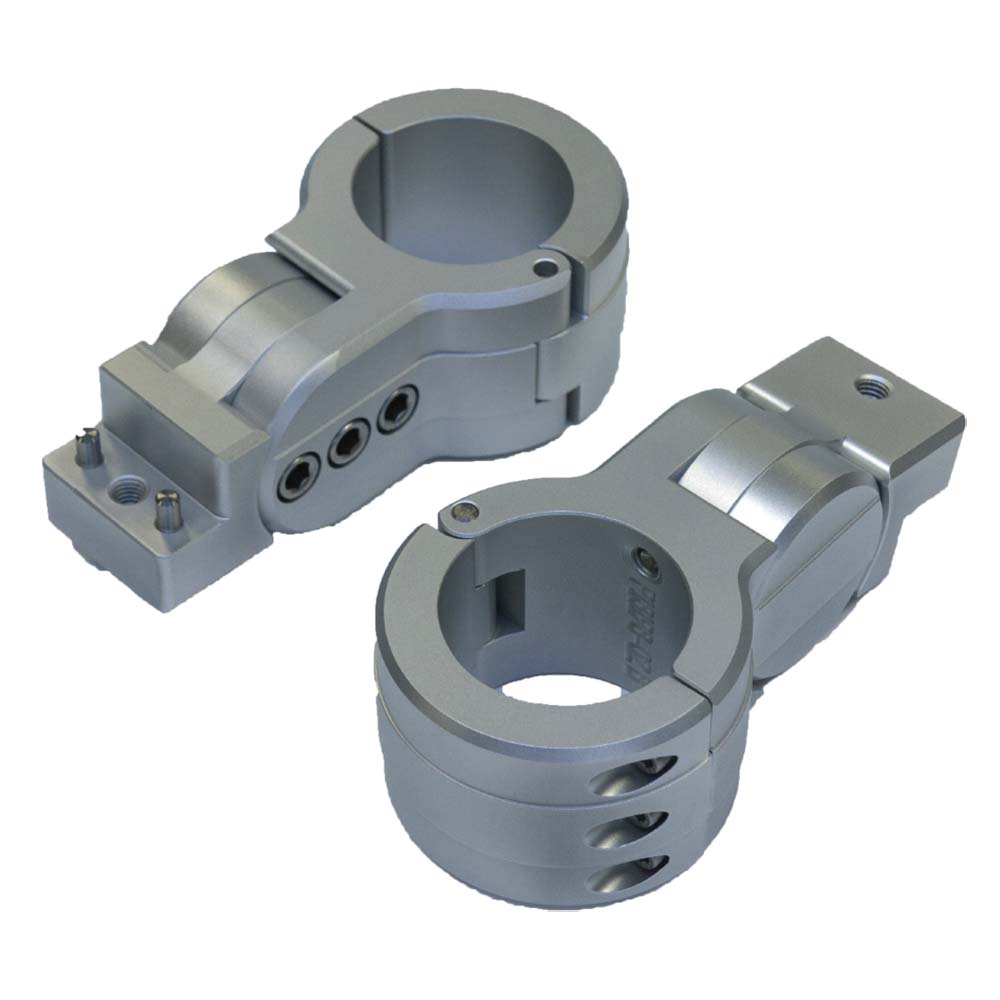 PTM Edge Board Rack Mounts - 2.5&quot; Pipe Clamp - Titanium Grey [P13198-2500TEBGR]