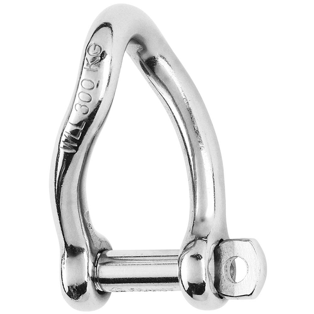 Wichard Self-Locking Twisted Shackle - Diameter 6mm - 1/4&quot; [01223]