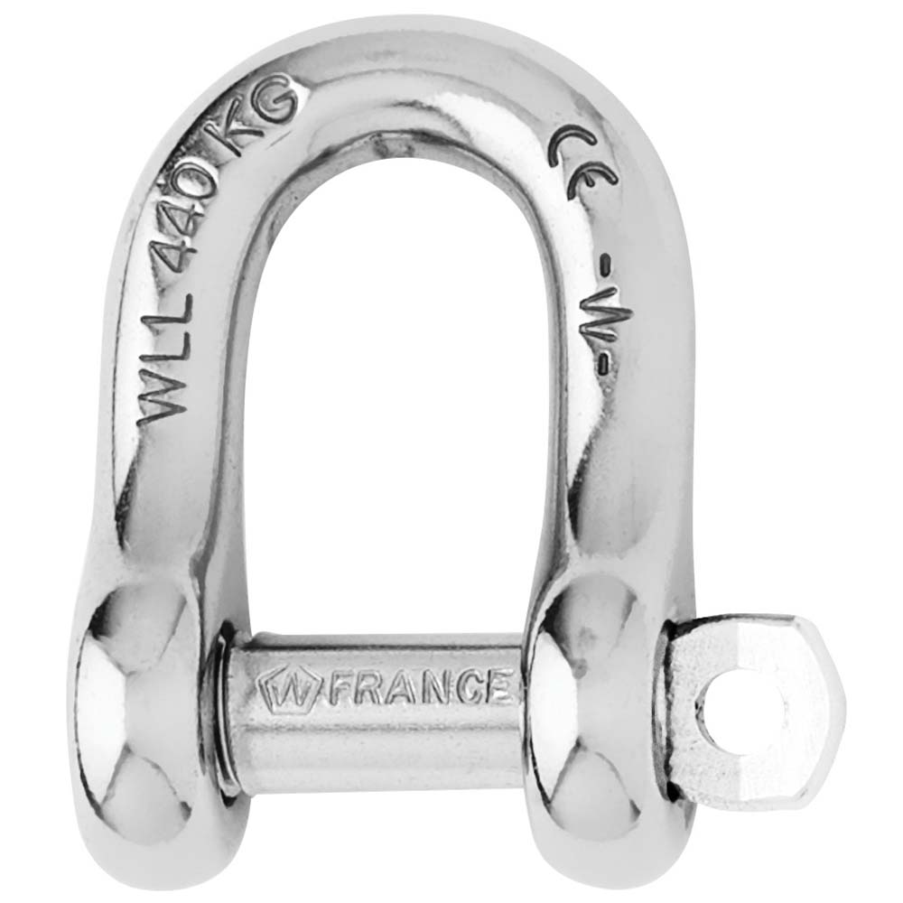 Wichard Captive Pin D Shackle - Diameter 6mm - 1/4&quot; [01403]