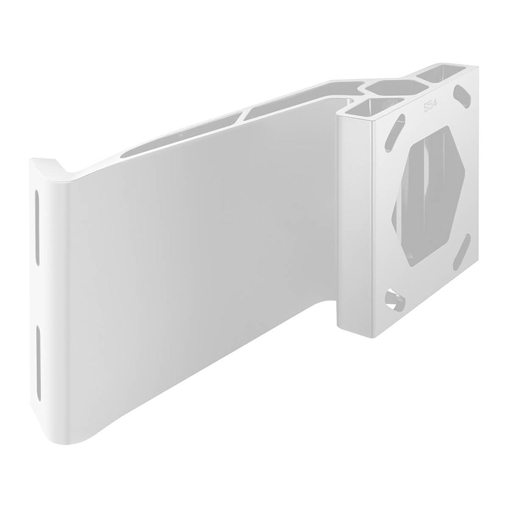 Minn Kota Raptor Jack Plate Adapter Bracket - Starboard - 5&quot; Setback - 4&quot; Rise - White [1810382]