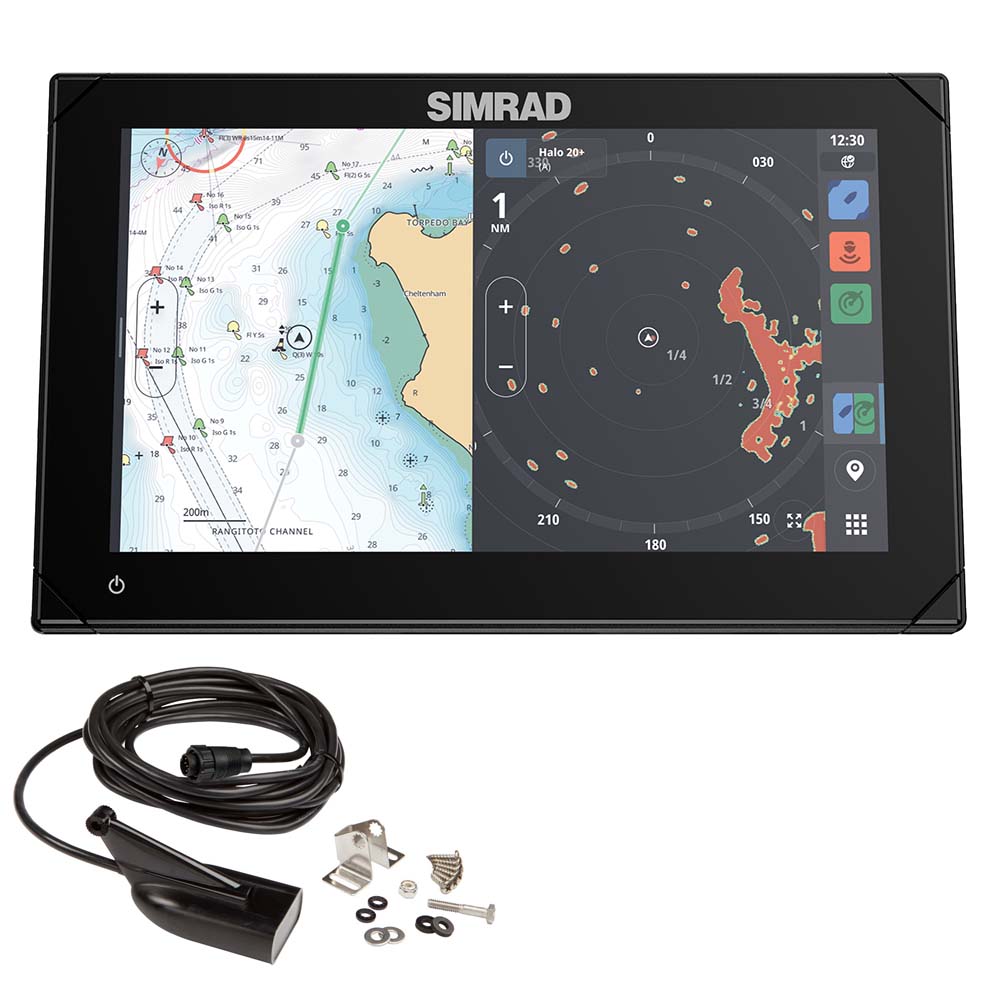 Simrad NSX 3009 9&quot; Combo Chartplotter  Fishfinder w/HDI Transducer [000-15372-001]