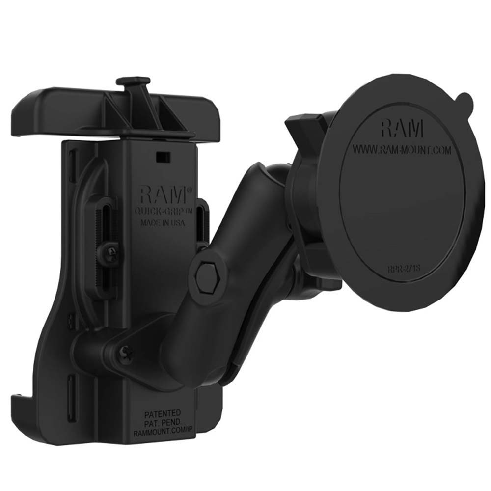 RAM Mount RAM Quick-Grip Suction Cup Mount f/Apple MagSafe Compatible Phones [RAM-B-166-UN15WU]