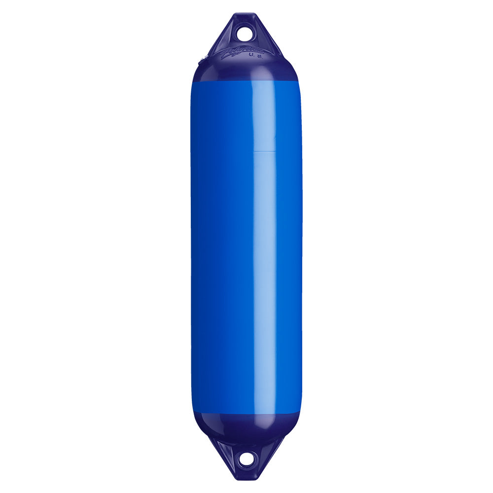 Polyform F-1 Twin Eye Fender 6&quot; x 24&quot; - Blue [F-1-BLUE]