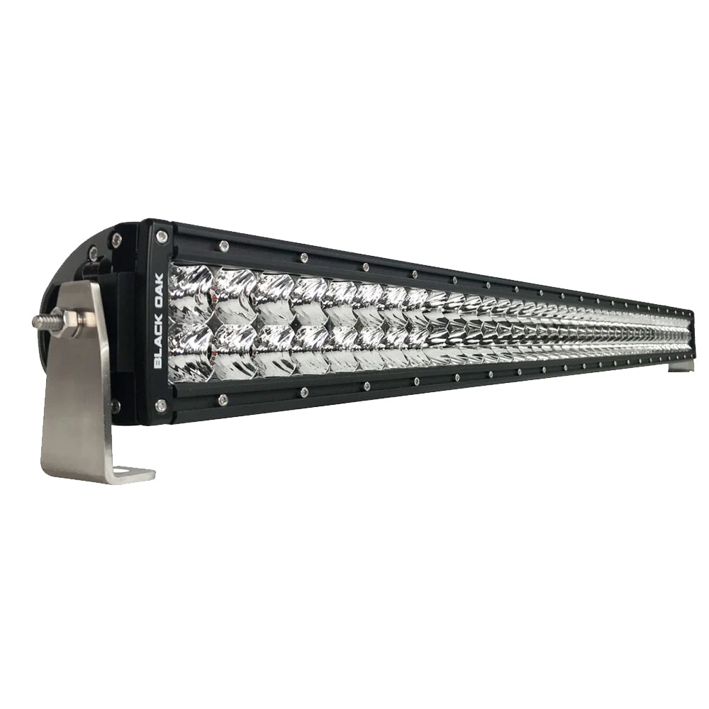 Black Oak Pro Series 3.0 Double Row 40&quot; LED Light Bar - Combo Optics - Black Housing [40C-D5OS]