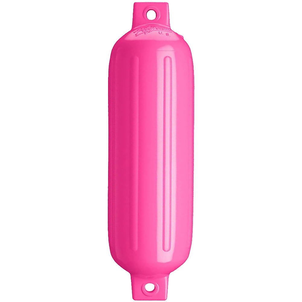 Polyform G-5 Twin Eye Fender 8.8&quot; x 26.8&quot; - Pink [G-5-PINKWO]