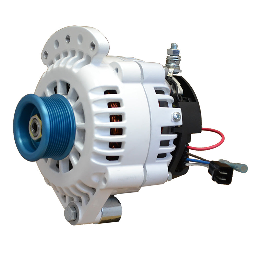 Balmar Alternator 120 AMP 12V 1-2&quot; Single Foot Spindle Mount J10 Pulley w/Isolated Ground [621-120-J10]