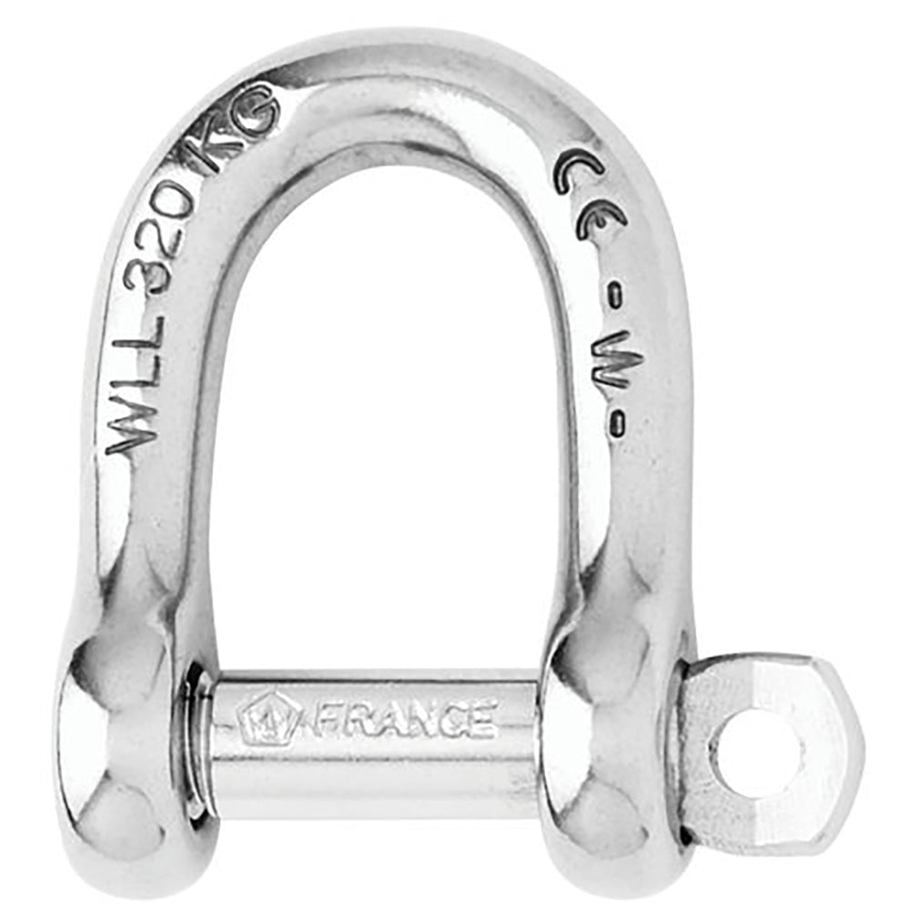 Wichard Self-Locking D Shackle - 12mm Diameter - 15/32&quot; [01206]