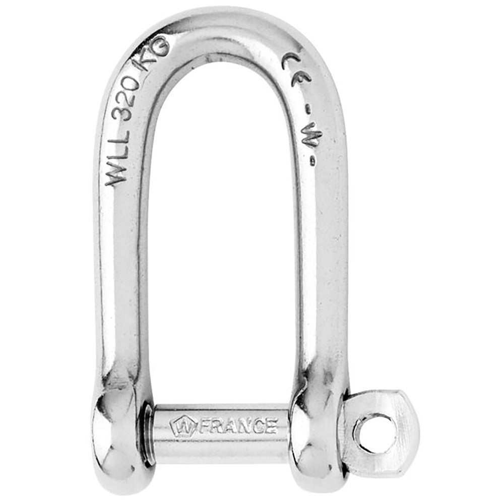 Wichard Self-Locking Long D Shackle - 10mm Diameter - 13/32&quot; [01215]