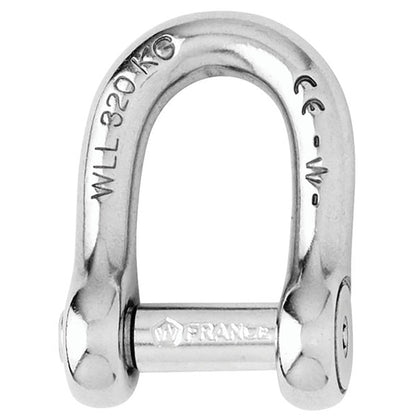 Wichard Self-Locking Allen Head Pin D Shackle - 12mm Diameter - 15/32&quot; [01306]