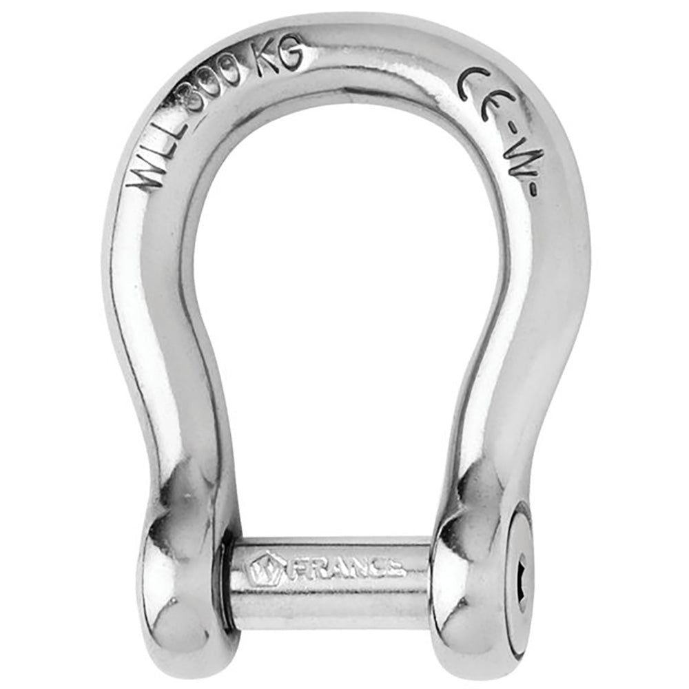 Wichard Self-Locking Allen Head Pin Bow Shackle - 6mm Diameter - 1/4&quot; [01343]