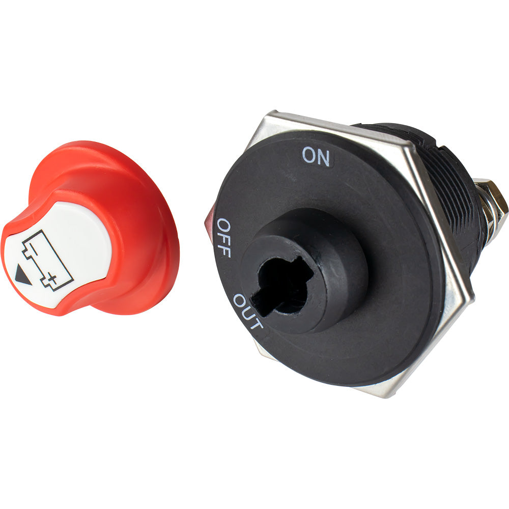 Sea-Dog Mini Battery Switch Key w/Removable Knob - 32V  300A [422730-1] - 0