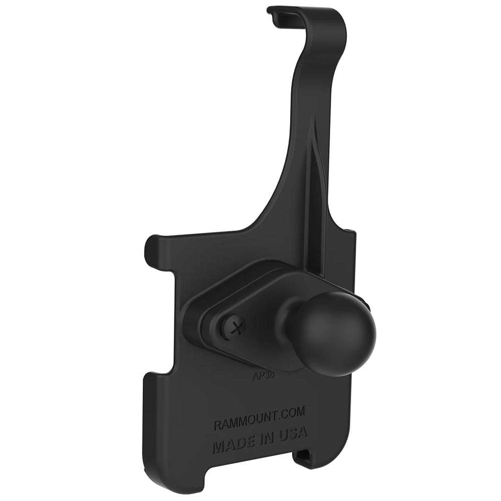 RAM Mount RAM Form-Fit Holder f/Apple iPhone 13, 13 Pro, 14  14 Pro w/Ball [RAM-HOL-AP38BU]