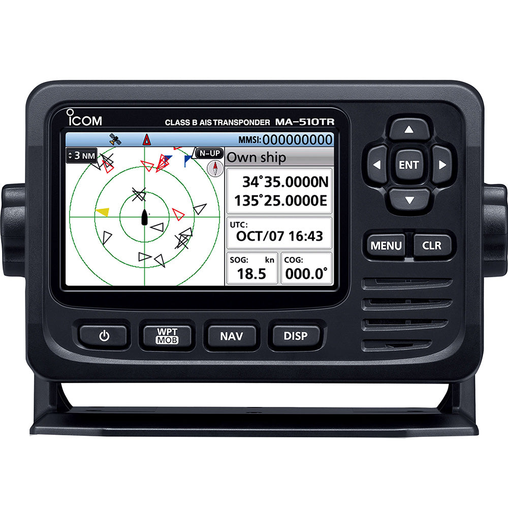 Icom MA-510TR AIS Transponder w/Antenna  4.3&quot; Display [MA510TR 13]