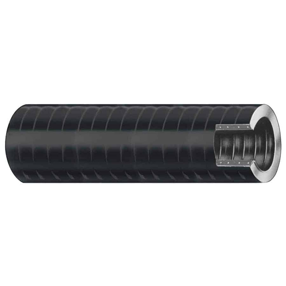 Trident Marine 3/4&quot; x 50 VAC XHD Bilge  Live Well Hose - Hard PVC Helix - Black [149-0346]