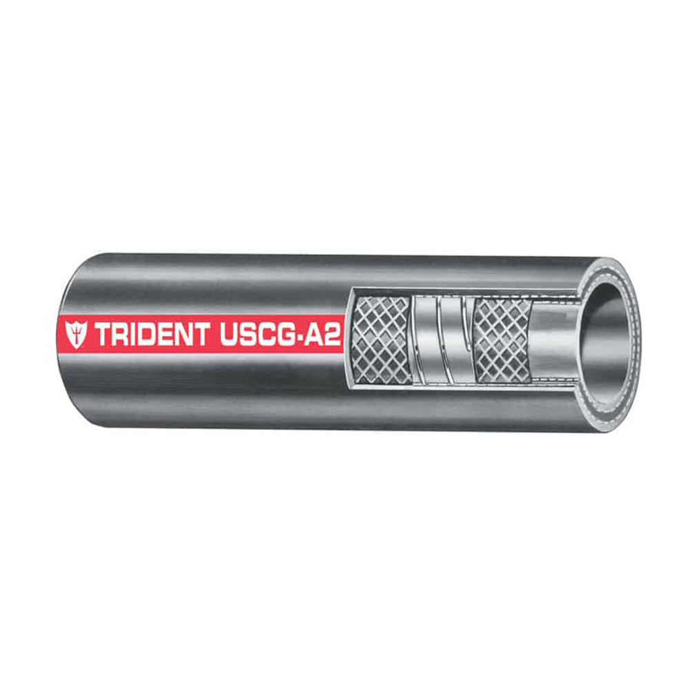 Trident Marine 1-1/2&quot; x 50 Coil Type A2 Fuel Fill Hose [327-1126]