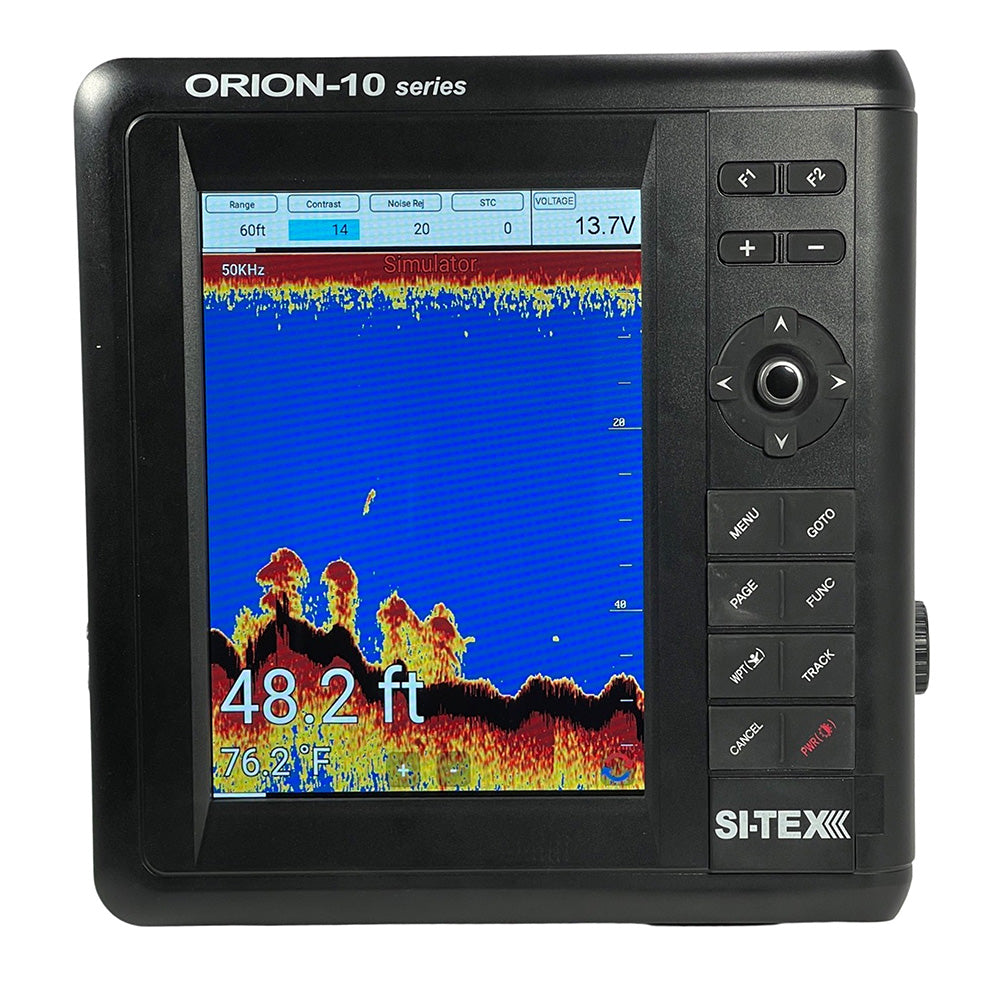 SI-TEX 10&quot; Chartplotter System w/Internal GPS  C-MAP 4D Card [ORIONC]