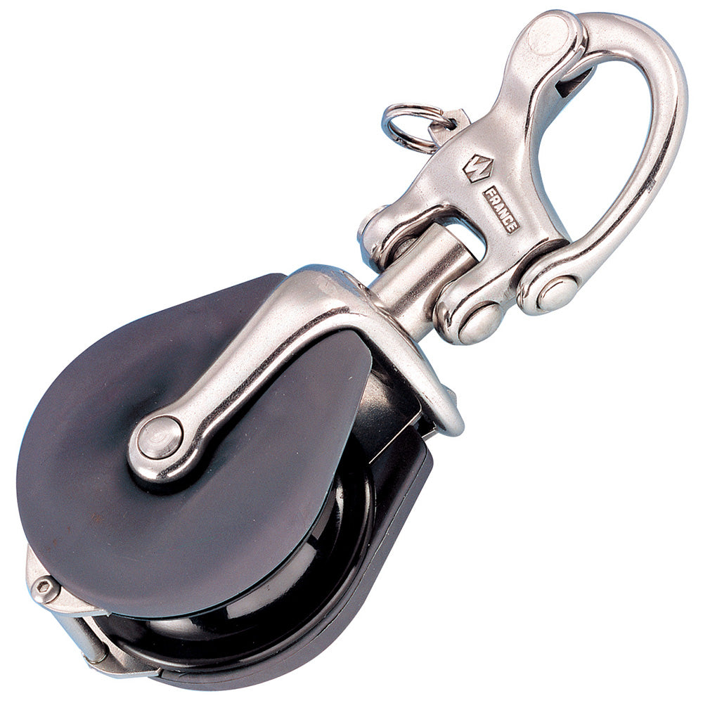 Wichard Snatch Block w/Snap Shackle - Max Rope Size 12mm (15/32&quot;) [34500]