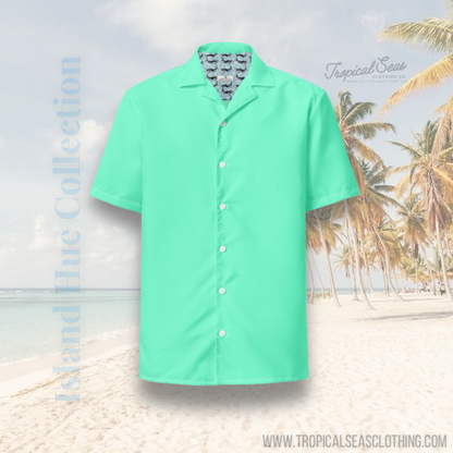 Aqua Sky Button Shirt