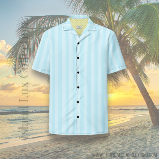 Bahama Breeze Hawaiian Button Shirt: Embrace Summer In Sustainable Style