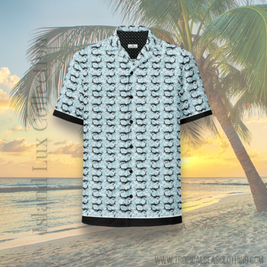 Shark Frenzy Button Shirt