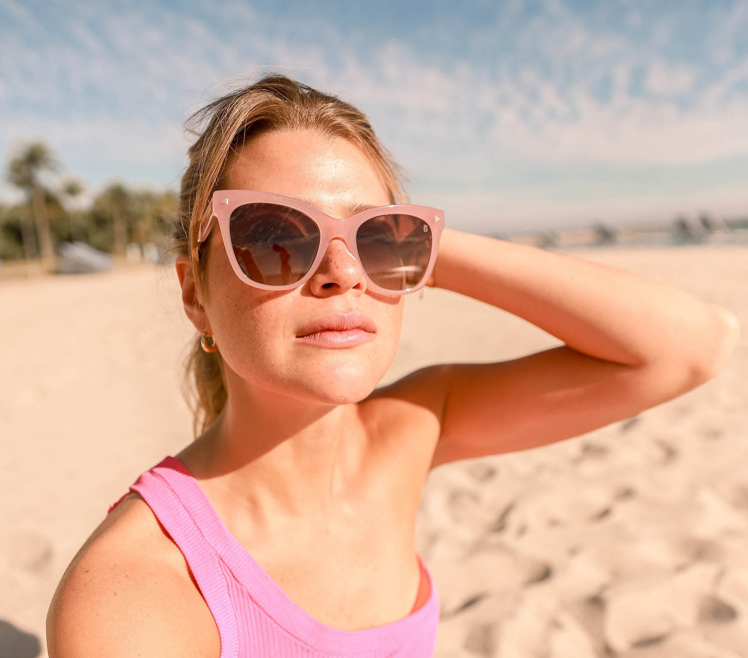 Palm Pink Sunglasses