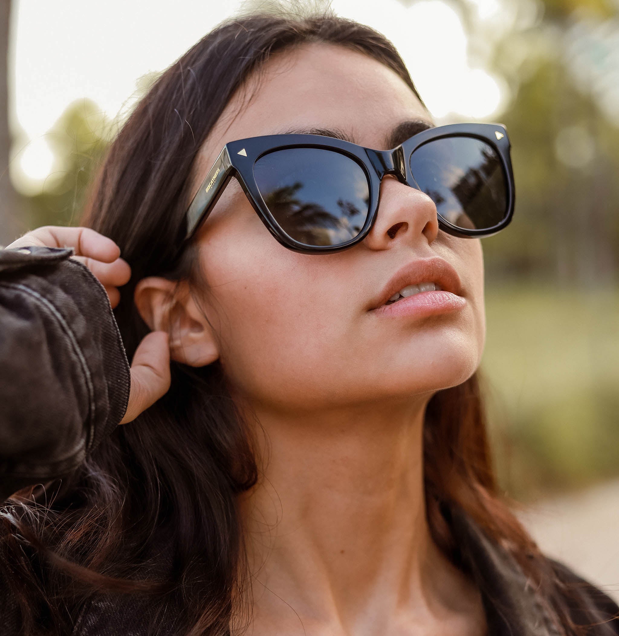 Palm Black Sunglasses