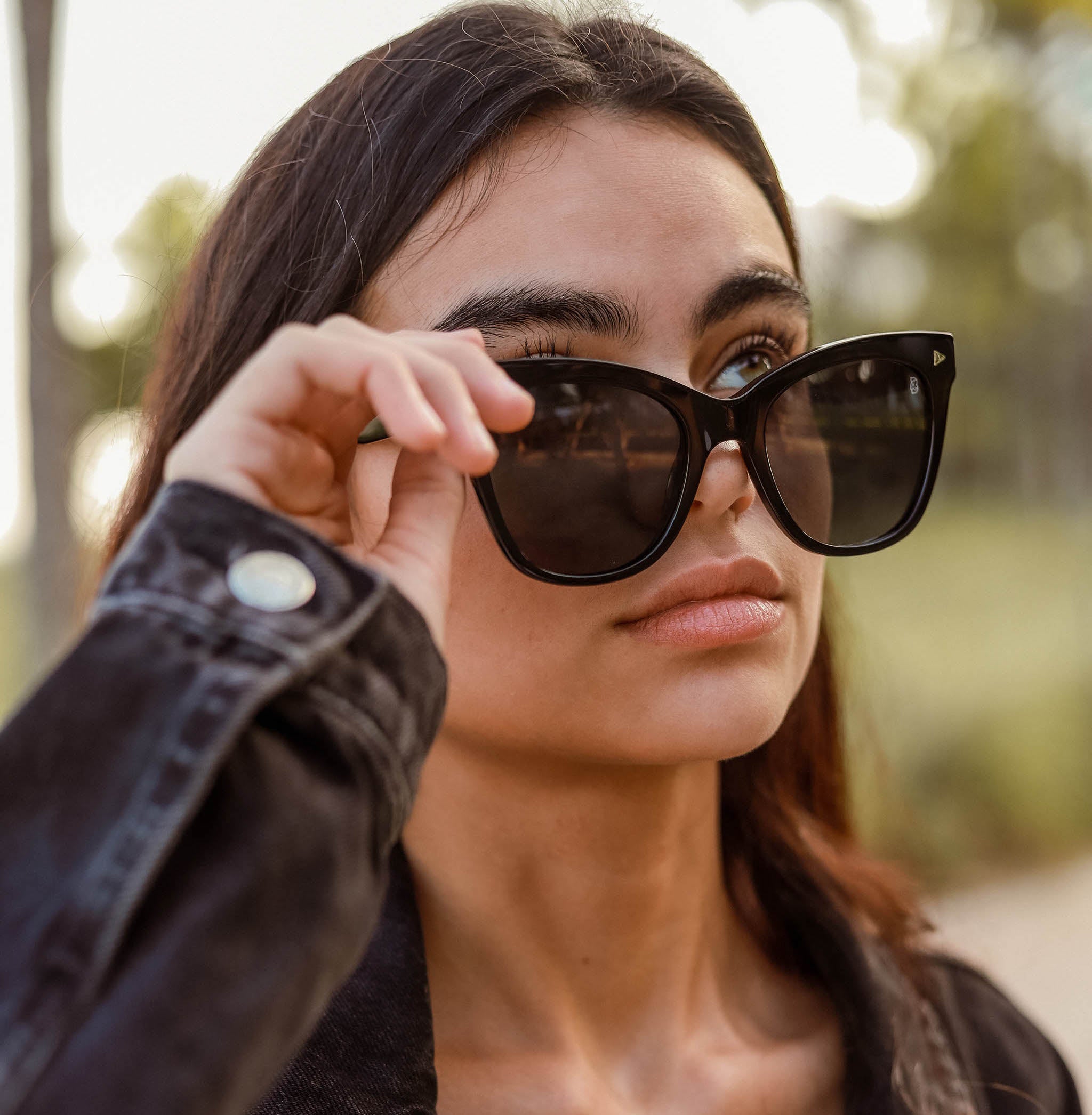 Palm Black Sunglasses