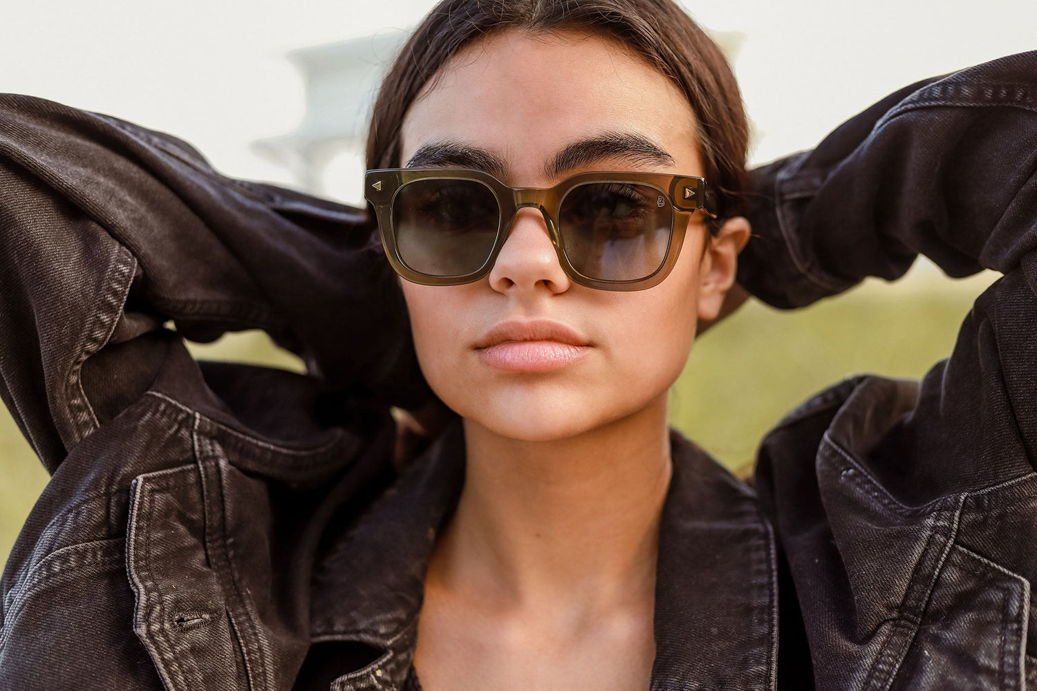 Ridgewood Olive Sunglasses