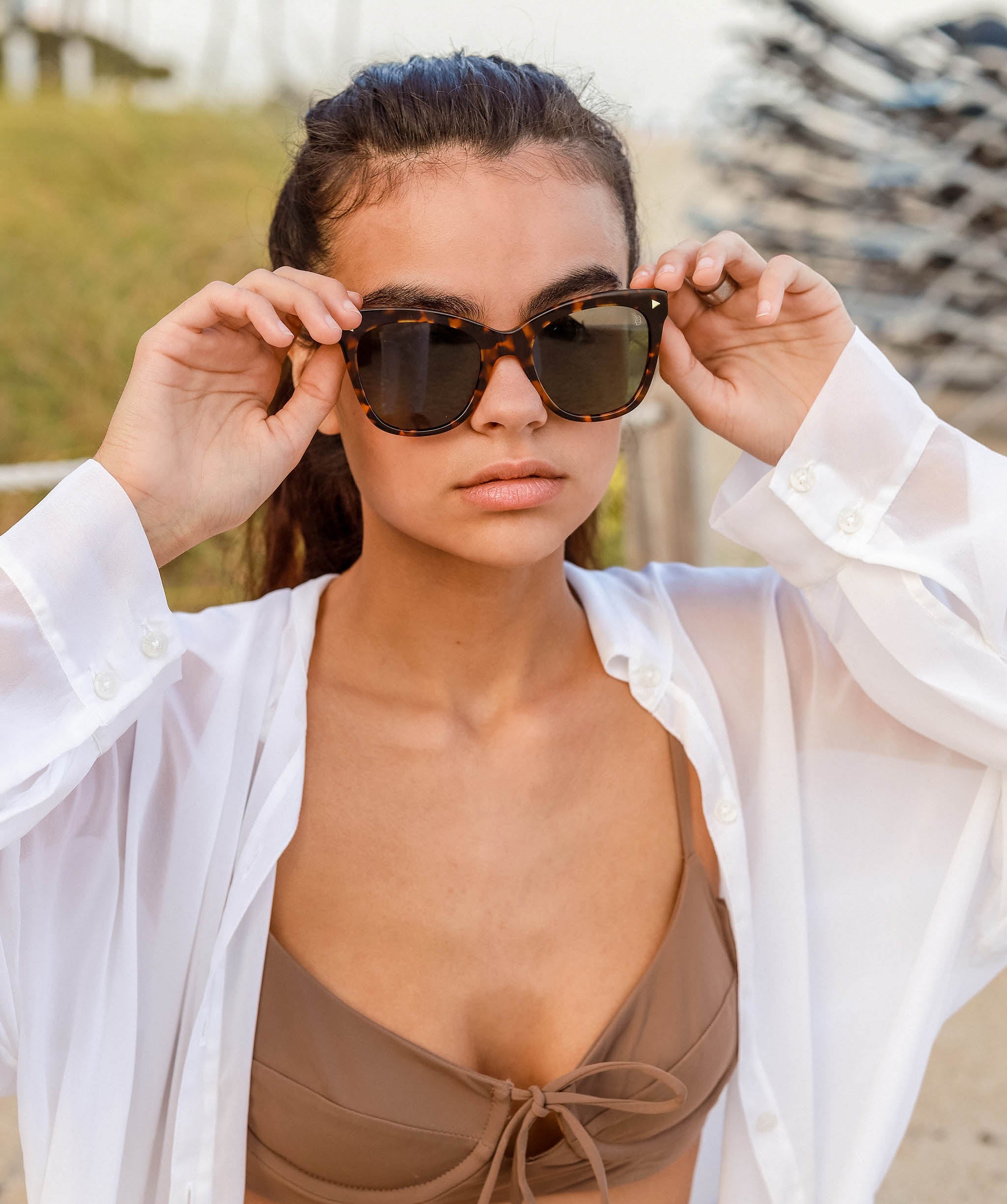 Palm Tortoise Sunglasses